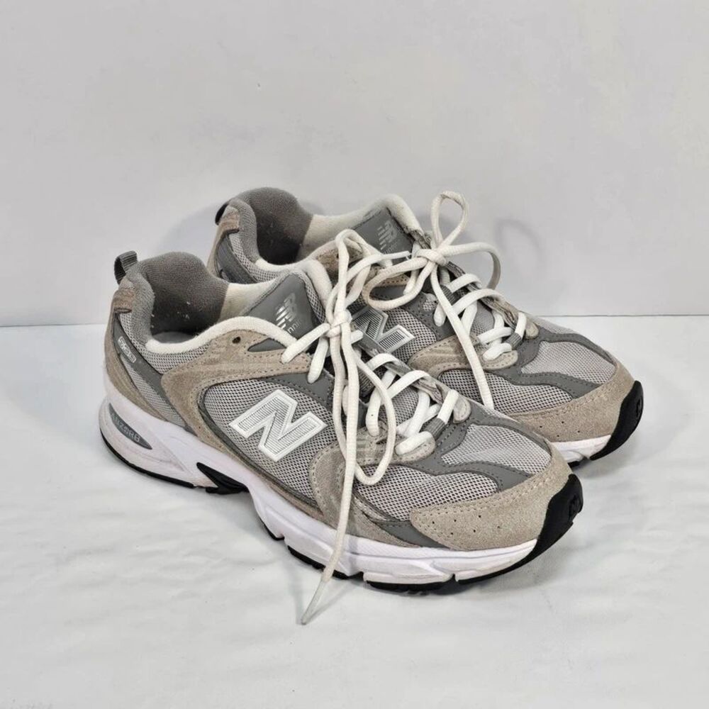 New Balance 530 Raincloud Grey Suede Mesh Sneakers Women’s Size 7 US Unisex